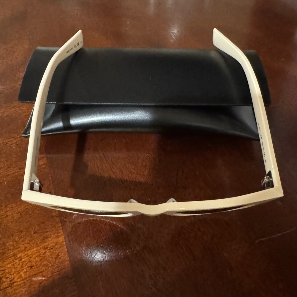 Saint Laurent Cream Sunglasses NWT - Picture 11 of 12